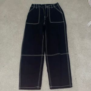 H and M black pants